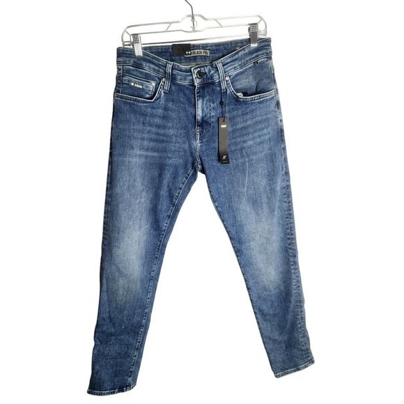 Mavi Black Pro Jake Slim Leg Jeans Mens 31×32 NWT classic preppy Academia - Picture 1 of 12